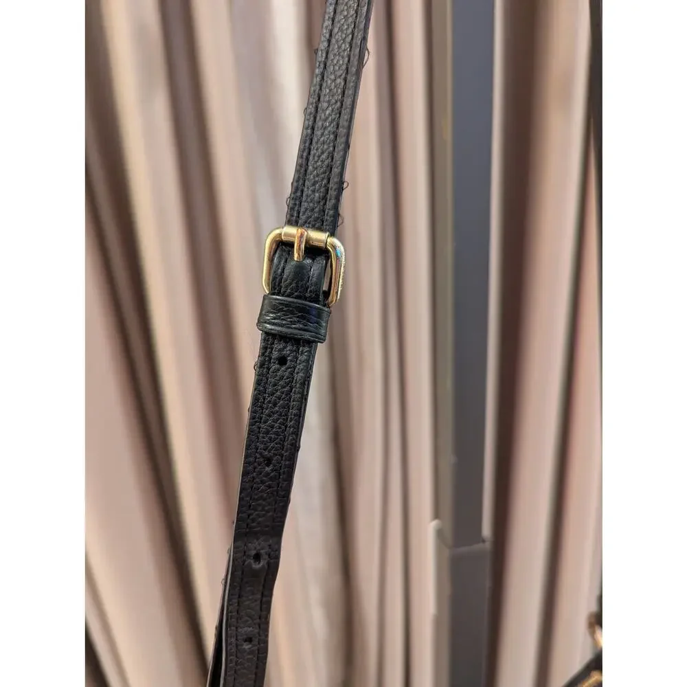 Coach Womens Vintage Leather Crossbody Black Handbag - Picture 4 of 16